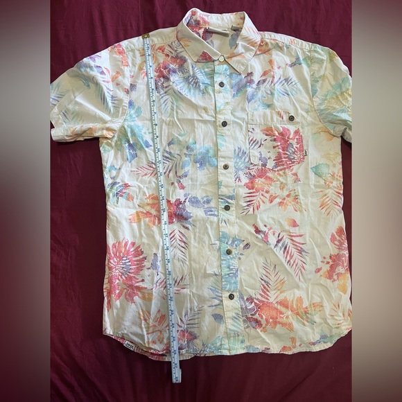 Vans - Floral Button Short Sleeve Shirt - Picture 7 of 7